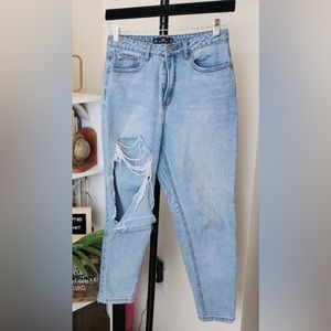 Misguided Riot High Rise Mom Jeans